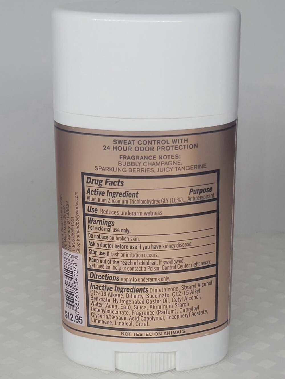 Champagne Toast BBW Deodorant - Picture 2 of 2